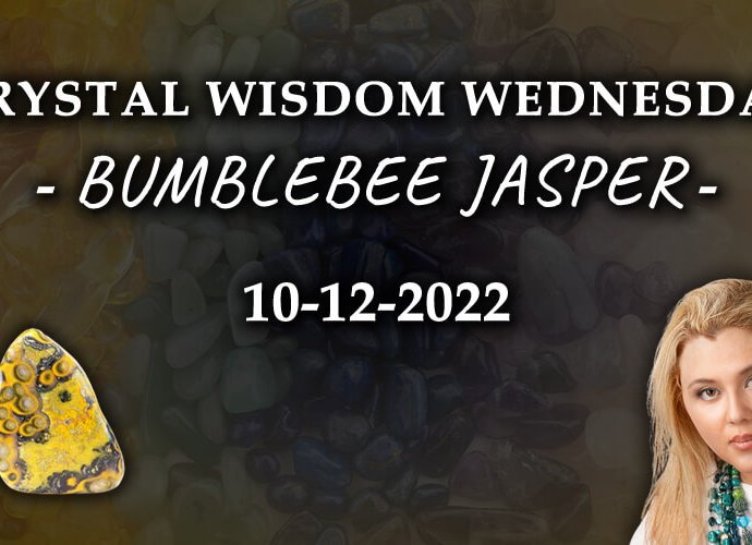 CRYSTAL WISDOM WEDNESDAY - BUMBLEBEE JASPER
